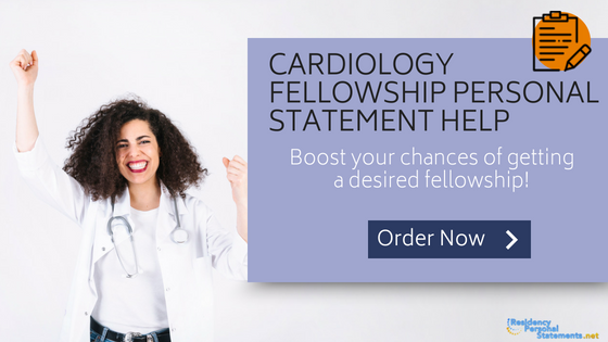 cardiology fellowship personal statement help
