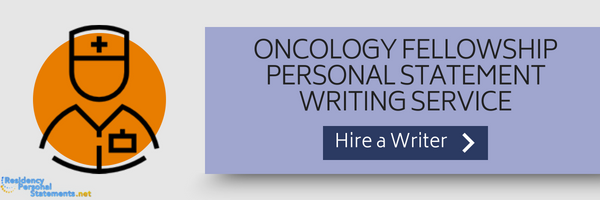 oncology fellowship personal statement