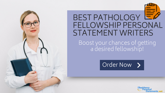 pathology fellowship personal statement writers