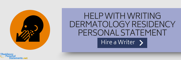 personal statements in dermatology