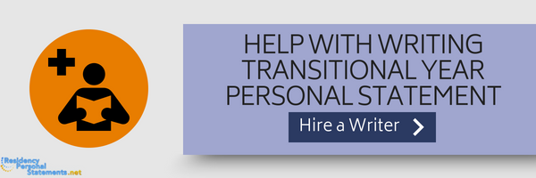 Transitional year residency personal statement samples