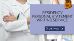 best personal statement residency