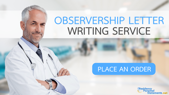 observership letter service