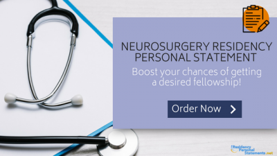 neurosurgery residency personal statement length