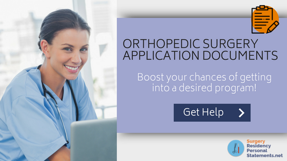 top orthopedic surgery residency programs application help