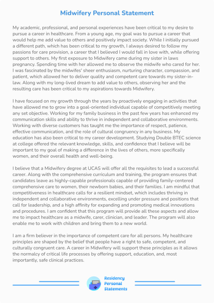 Best Midwifery Personal Statement Writing Assistance